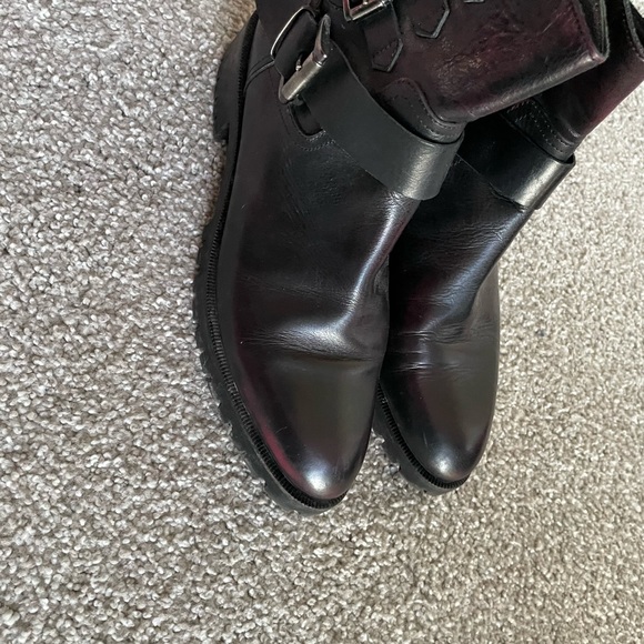 Ankle leather boots - Picture 6 of 7